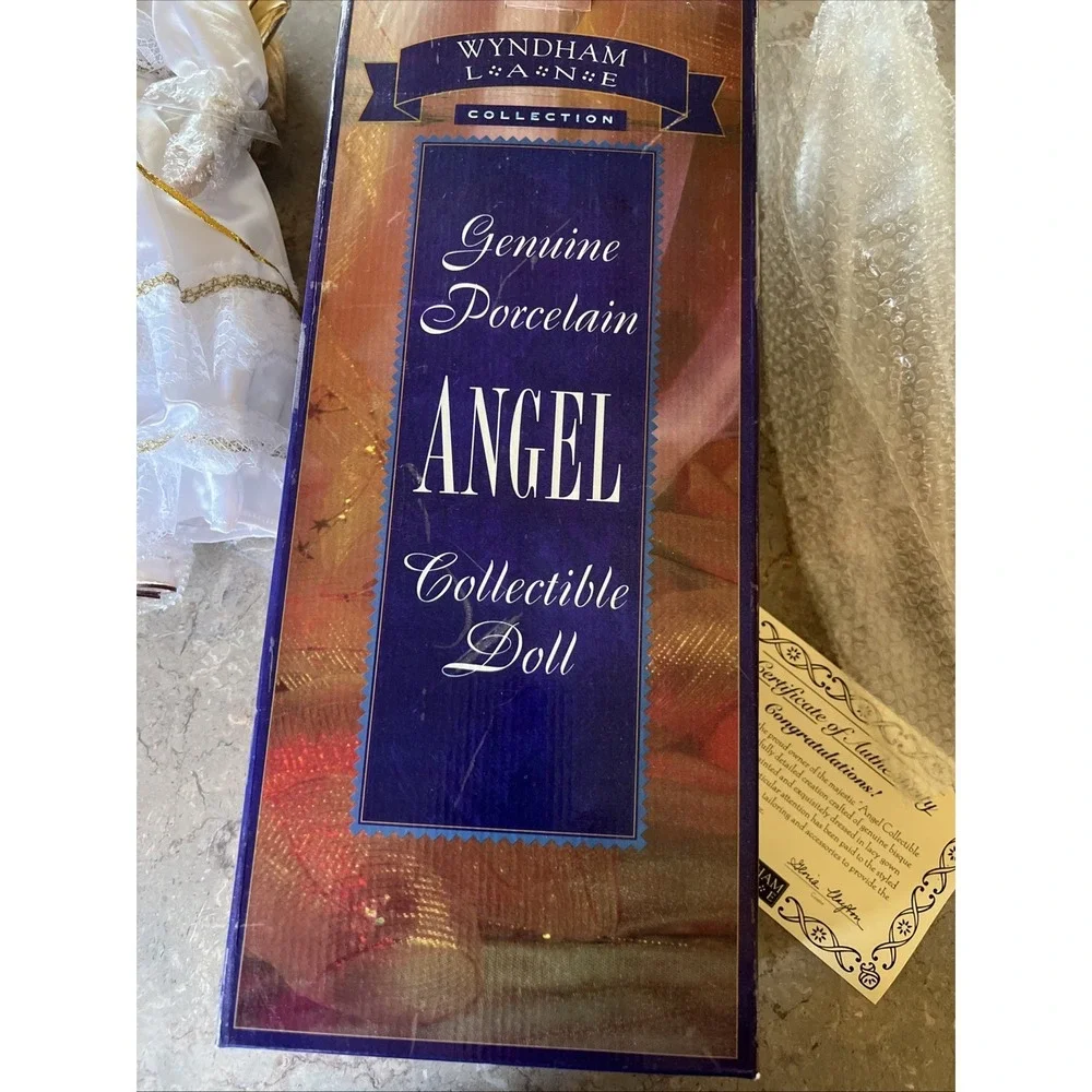 Wyndham Lane Collection  Genuine Porcelain Angel Doll‎